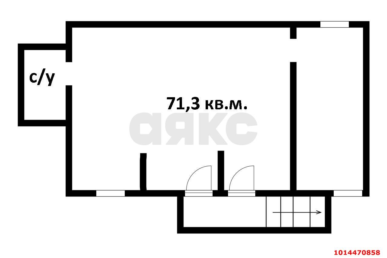 Фото №8: Офисное помещение 72 м² - Краснодар, Черёмушки, ул. Новороссийская, 90/2
