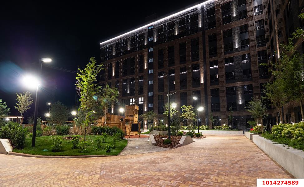 Фото №6: 1-комнатная квартира 38 м² - Краснодар, Прикубанский внутригородской округ, мкр. жилой комплекс Зелёная Территория, ул. имени Генерала Брусилова, 5лит1.1