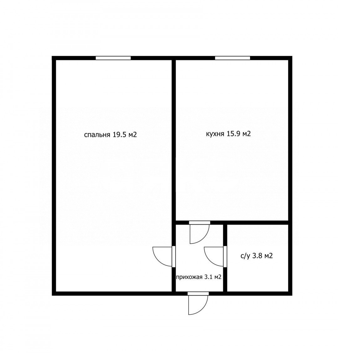 Фото №10: 1-комнатная квартира 39 м² - Геленджик, Магилат, ул. Майская, 6