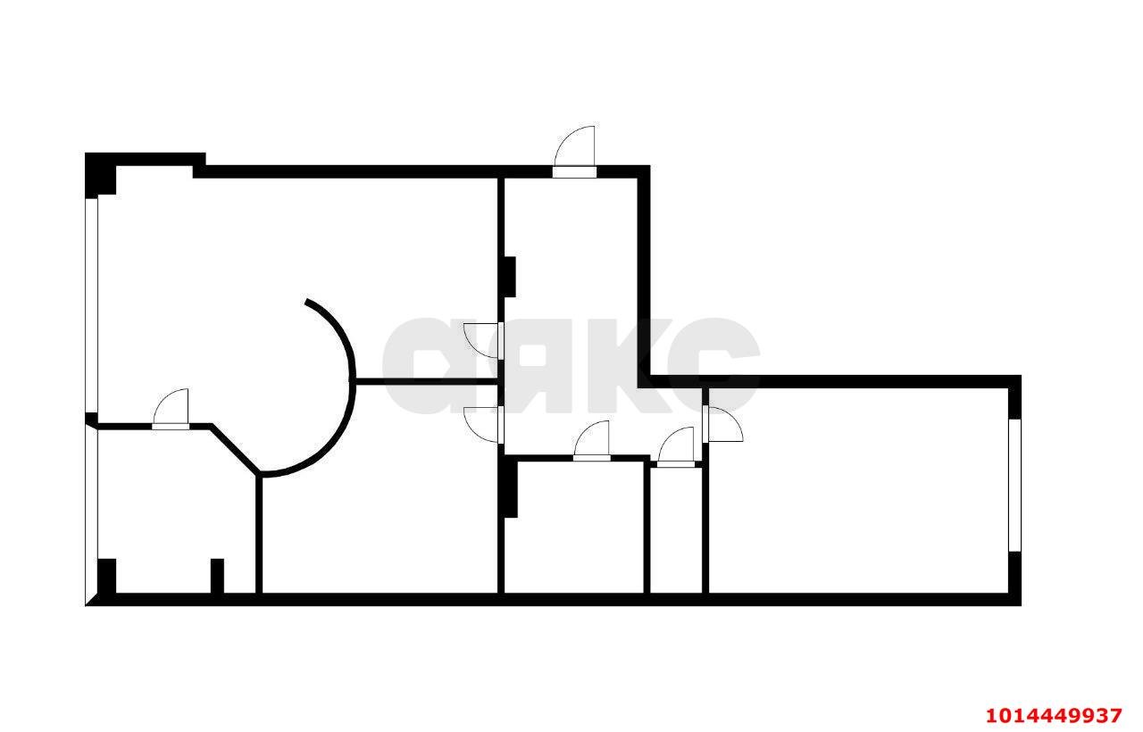 Фото №12: 3-комнатная квартира 80 м² - Краснодар, Юбилейный, пр-кт Чекистов, 42
