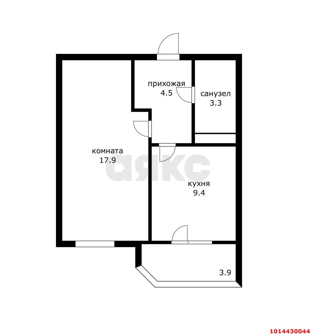 Фото №8: 1-комнатная квартира 35 м² - Краснодар, Восточный, ул. Героя Владислава Посадского, 32