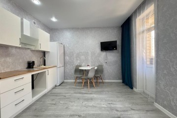 Фото №1: Студия 27 м² - Краснодар, мкр. жилой комплекс Дыхание, ул. Лётчика Позднякова, 2к23