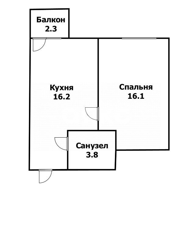 Фото №11: 1-комнатная квартира 36 м² - Геленджик, жилой комплекс Черноморский, ул. Крымская, 19к9