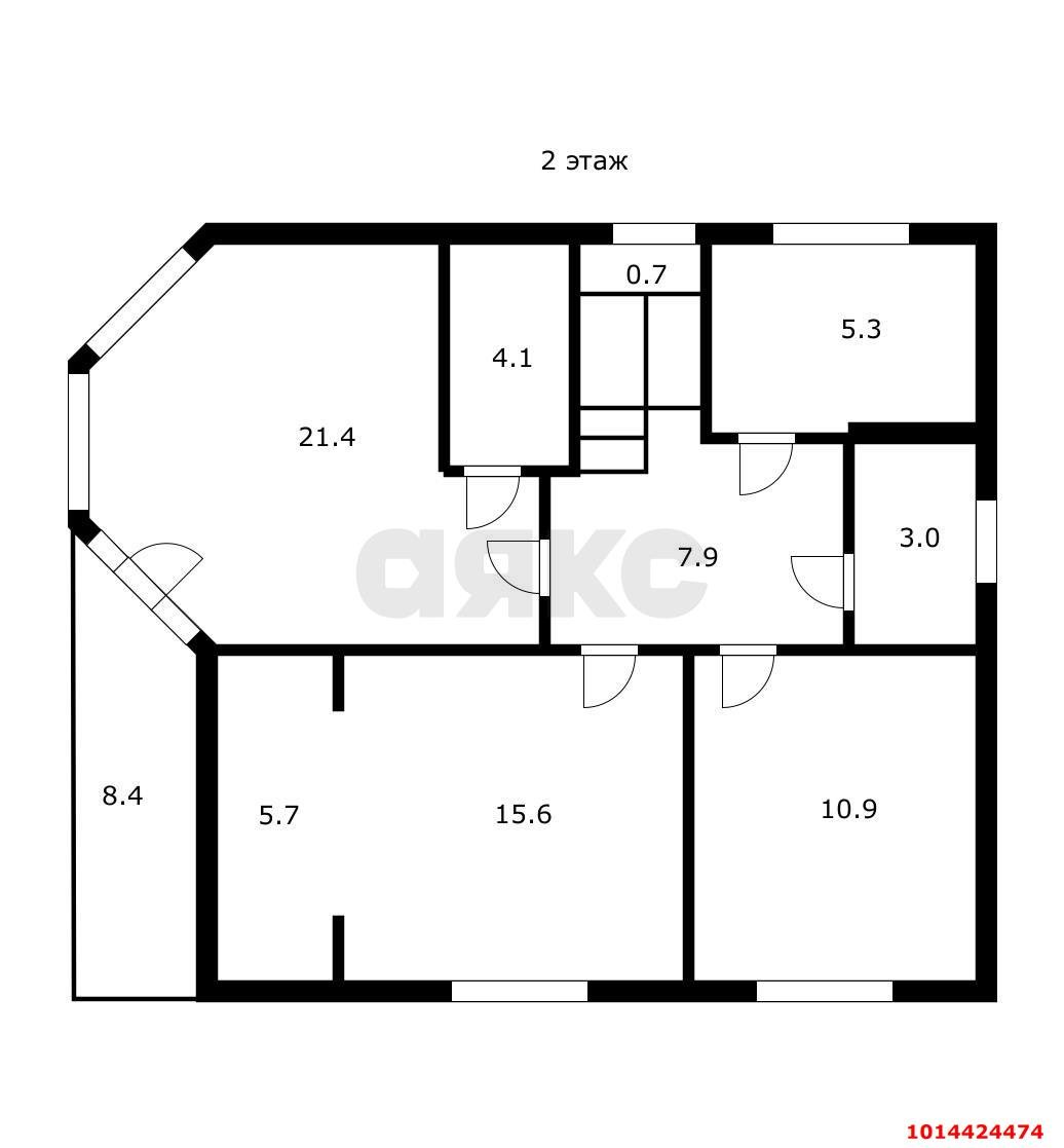 Фото №13: Дом 191 м² + 4.4 сот. - Краснодар, Прикубанский внутригородской округ, Калинино, мкр. Завод Радиоизмерительных Приборов, ул. 2-я Российская, 114