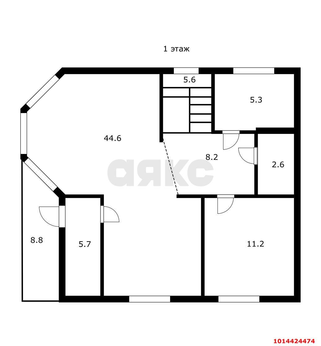 Фото №12: Дом 191 м² + 4.4 сот. - Краснодар, Прикубанский внутригородской округ, Калинино, мкр. Завод Радиоизмерительных Приборов, ул. 2-я Российская, 114