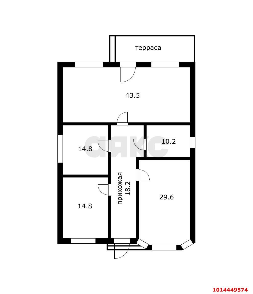 Фото №16: Дом 135 м² + 4.23 сот. - Яблоновский, ул. Гагарина, 16