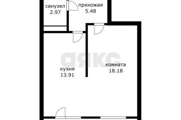 Фото №1: 1-комнатная квартира 46 м² - Краснодар, мкр. ЖК Жемчужина, ул. имени Ф.И. Шаляпина, 30/1к2