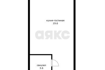 Фото №4: Студия 23 м² - Краснодар, мкр. Молодёжный, ул. 2-я Целиноградская, 5