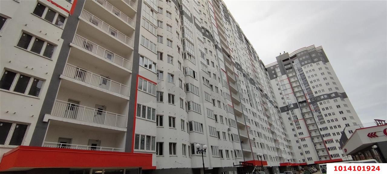 Фото №2: 1-комнатная квартира 39 м² - Краснодар, жилой комплекс Кино, ул. Уральская, 100