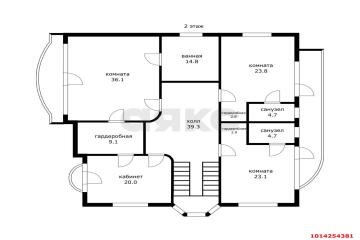 Фото №3: Дом 487 м² - Краснодар, мкр. Центральный, ул. Краснодонская, 39
