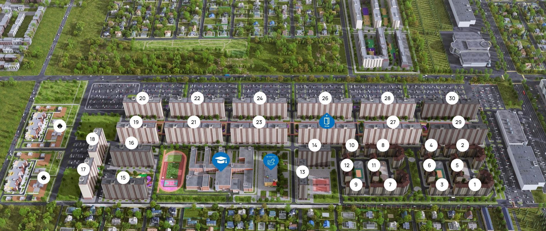 Фото №2: Коммерция 44 м² - Краснодар, Прикубанский внутригородской округ, мкр. жилой комплекс Дыхание, ул. Лётчика Позднякова, 2к25