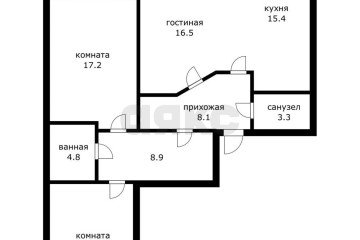 Фото №1: 3-комнатная квартира 91 м² - Краснодар, мкр. жилой комплекс Италия, ул. Веронская, 10