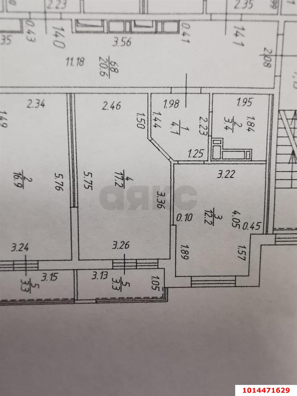 Фото №5: 1-комнатная квартира 36 м² - Краснодар, жилой комплекс Облака, ул. имени Генерала Корнилова, 9