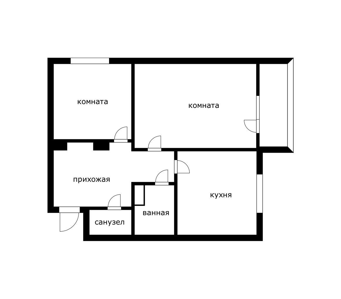 Фото №1: 2-комнатная квартира 59 м² - Краснодар, Прикубанский внутригородской округ, мкр. Восточно-Кругликовский, ул. Черкасская, 60
