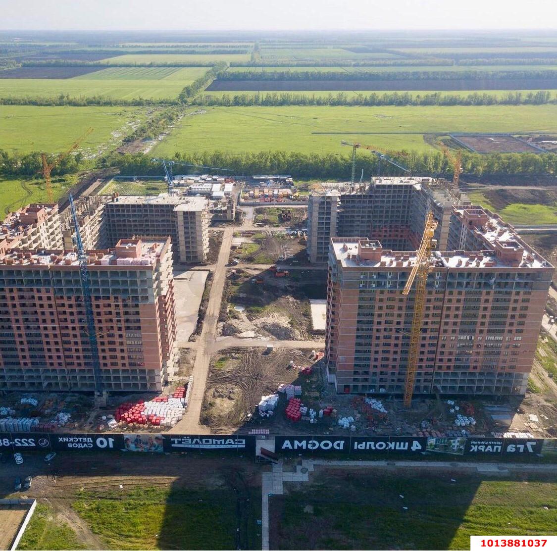 Фото №2: 1-комнатная квартира 36 м² - Краснодар, жилой комплекс Самолёт-6, 