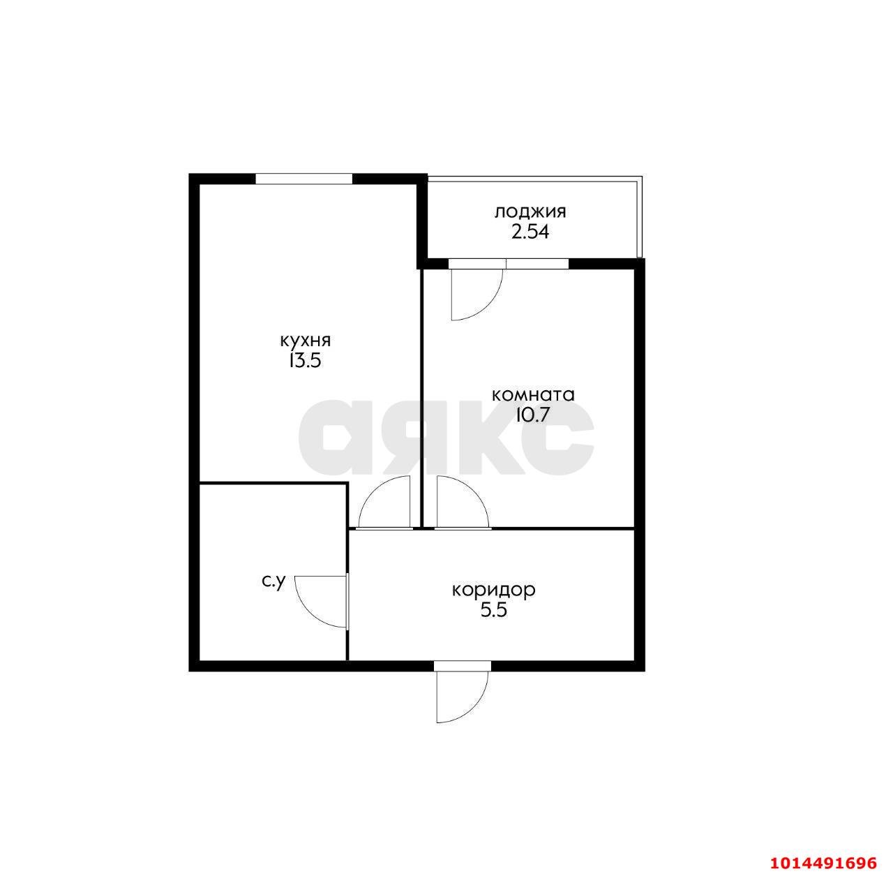 Фото №14: 1-комнатная квартира 37 м² - Краснодар, жилой комплекс Новые Сезоны, ул. Скандинавская, 1к13