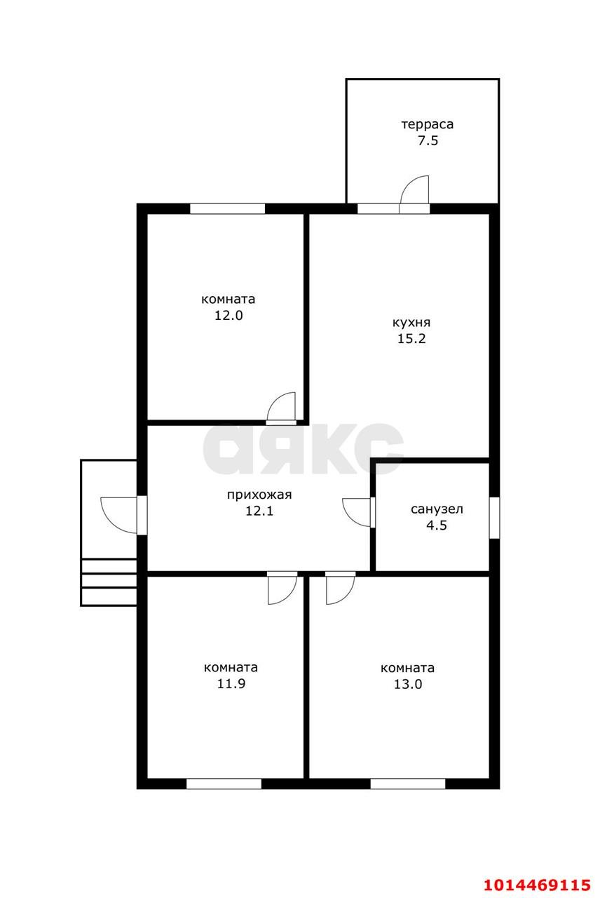 Фото №3: Дом 115 м² + 3.14 сот. - Краснодар, № 13 завода имени Седина, ул. Совхозная, 206