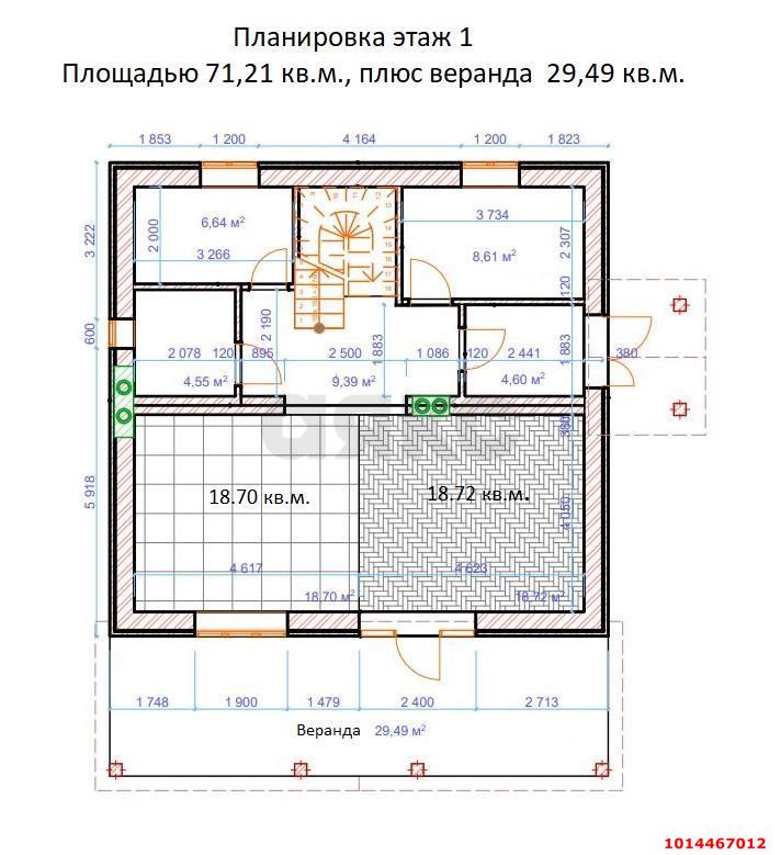 Фото №10: Земельный участок под ИЖС 9.2 сот. - Старокорсунская, коттеджный  Зябликово, пер. Линейный, 83