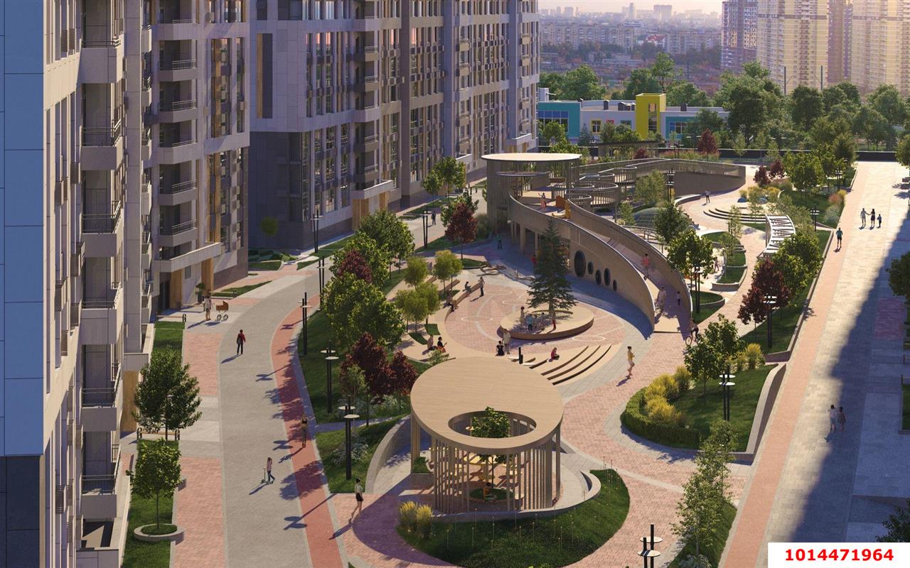 Фото №11: 2-комнатная квартира 69 м² - Краснодар, Центральный внутригородской округ, Табачная Фабрика, мкр. ЖК Все Свои Вип, ул. Колхозная, 5/2к1