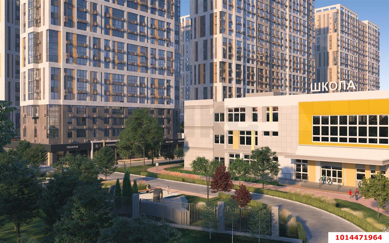 Фото №12: 2-комнатная квартира 69 м² - Краснодар, Центральный внутригородской округ, Табачная Фабрика, мкр. ЖК Все Свои Вип, ул. Колхозная, 5/2к1