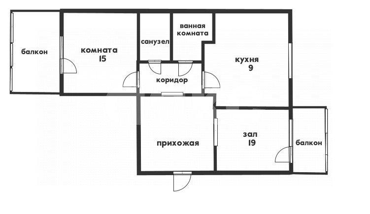 Фото №14: 2-комнатная квартира 51 м² - Геленджик, ул. Орджоникидзе, 7