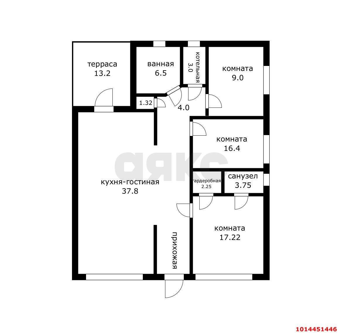 Фото №20: Дом 114 м² + 4.2 сот. - Яблоновский, пр-д 1-й  Котовского, 4