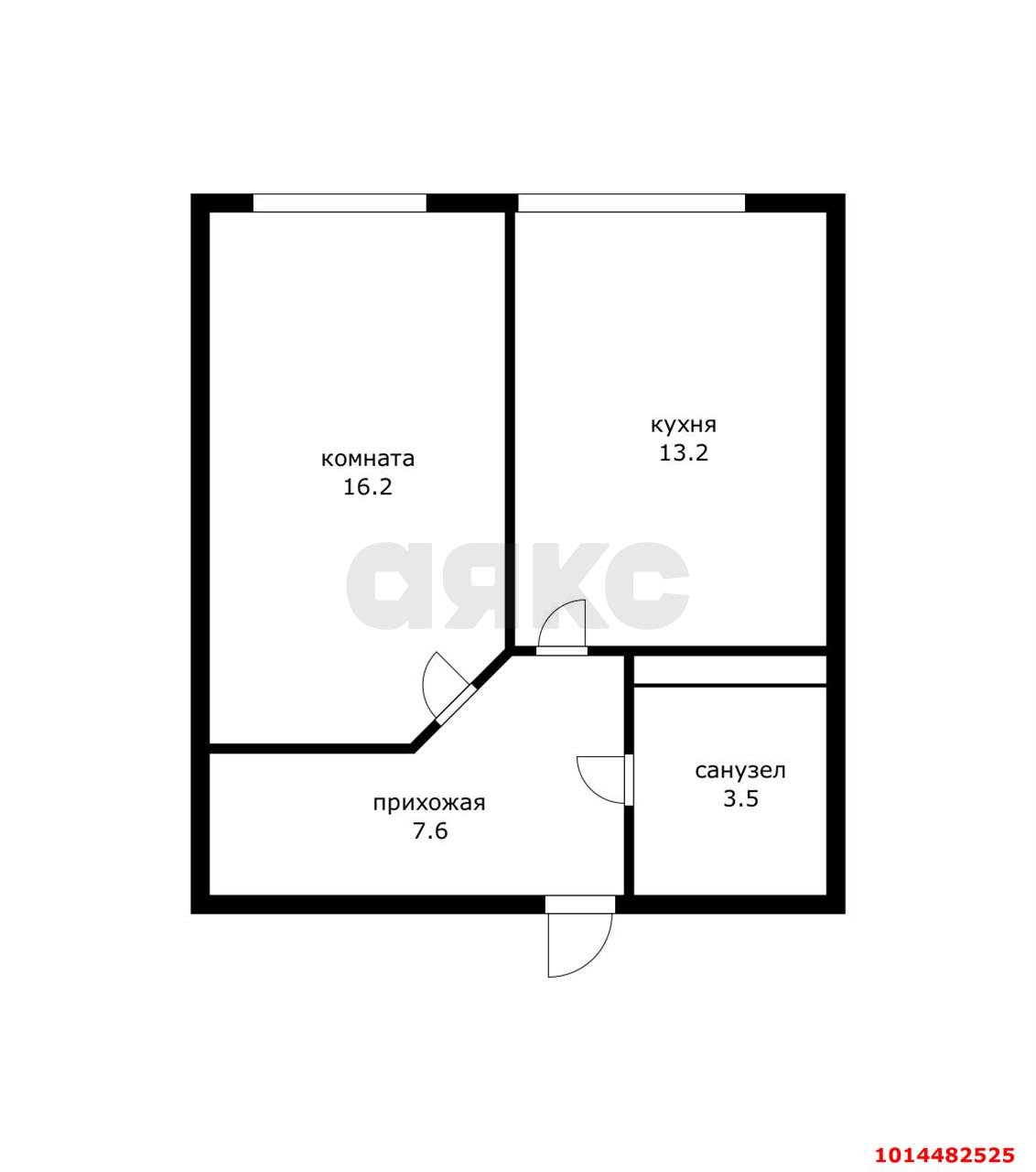Фото №11: 1-комнатная квартира 40 м² - Краснодар, Центральный, 