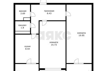 Фото №3: 2-комнатная квартира 63 м² - Краснодар, мкр. жилой комплекс Выше, ул. Евгении Жигуленко, 25к1