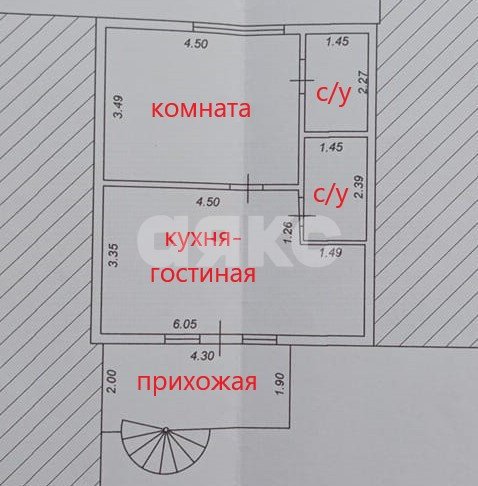 Фото №24: 1-комнатная квартира 49 м² - Пересыпь, пер. Кооперативный, 11А