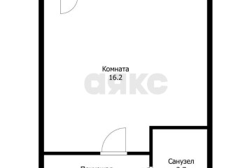 Фото №4: Студия 23 м² - Новая Адыгея, ул. Тургеневское шоссе, 33с2