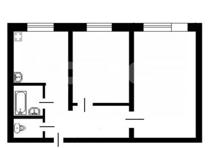 Фото №15: 2-комнатная квартира 55 м² - Майкоп, квартал Черёмушки, ул. 12 Марта, 144к2