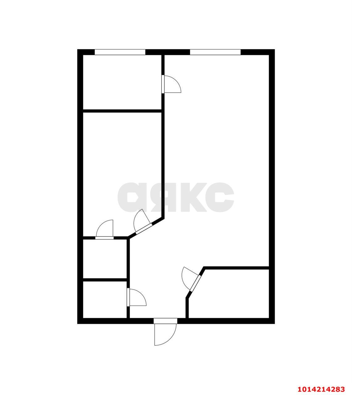 Фото №13: 2-комнатная квартира 46 м² - Краснодар, Фестивальный, ул. Сергея Михалёва, 2А