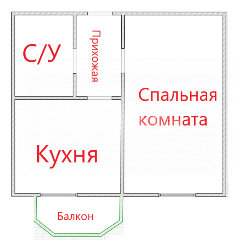 Фото №24: 1-комнатная квартира 34 м² - Темрюк, ул. Анджиевского, 55Ак5