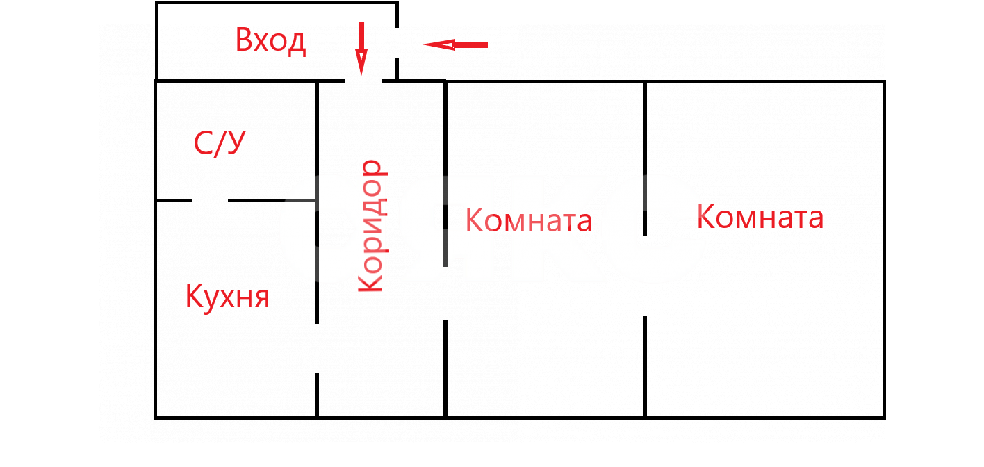 Фото №19: 2-комнатная квартира 55 м² - Белый, ул. Виноградная, 12
