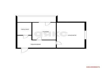 Фото №3: 1-комнатная квартира 36 м² - Краснодарский, мкр. Прикубанский внутригородской округ, литД