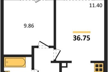 Фото №1: 1-комнатная квартира 39 м² - Краснодар, мкр. жилой комплекс Югге, 