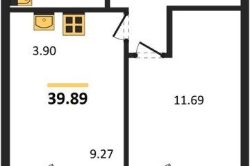 Фото №1: 1-комнатная квартира 44 м² - Краснодар, мкр. жилой комплекс Югге, 