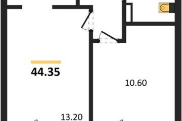 Фото №1: 1-комнатная квартира 44 м² - Краснодар, мкр. жилой комплекс Югге, 
