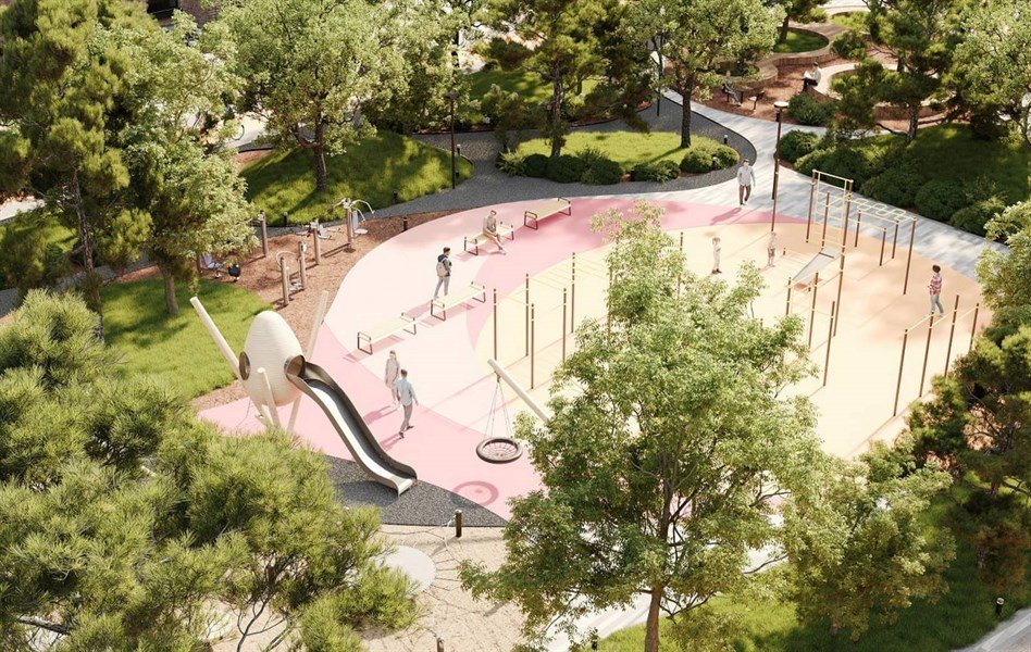 Фото №7: 1-комнатная квартира 44 м² - Краснодар, Прикубанский внутригородской округ, мкр. жилой комплекс Югге