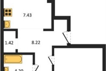 Фото №1: 2-комнатная квартира 85 м² - Краснодар, мкр. жилой комплекс Югге, 