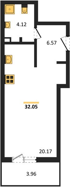 Фото №1: Студия 34 м² - Краснодар, жилой комплекс Югге, мкр. Прикубанский внутригородской округ
