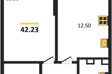 Фото №1: 1-комнатная квартира 44 м² - Краснодар, мкр. Прикубанский внутригородской округ, 