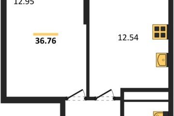 Фото №1: 1-комнатная квартира 39 м² - Краснодар, мкр. Прикубанский внутригородской округ, 