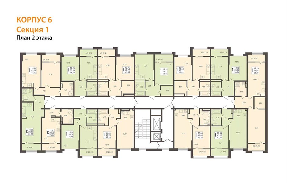 Фото №4: 1-комнатная квартира 39 м² - Краснодар, жилой комплекс Югге, мкр. Прикубанский внутригородской округ