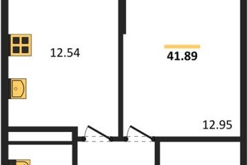 Фото №1: 1-комнатная квартира 44 м² - Краснодар, мкр. Прикубанский внутригородской округ, 