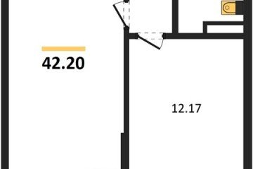 Фото №1: 1-комнатная квартира 44 м² - Краснодар, мкр. Прикубанский внутригородской округ, 