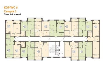 Фото №4: 1-комнатная квартира 44 м² - Краснодар, мкр. Прикубанский внутригородской округ, 