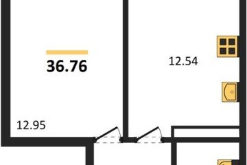 Фото №1: 1-комнатная квартира 39 м² - Краснодар, мкр. Прикубанский внутригородской округ, 