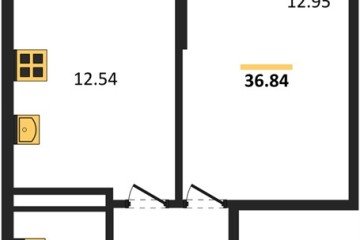 Фото №1: 1-комнатная квартира 39 м² - Краснодар, мкр. Прикубанский внутригородской округ, 