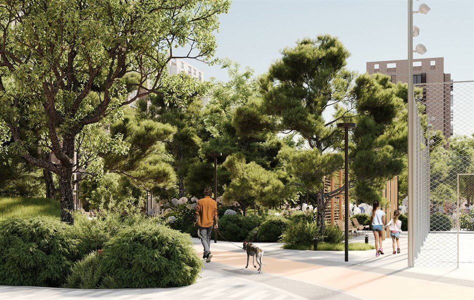 Фото №4: 1-комнатная квартира 39 м² - Краснодар, жилой комплекс Югге, мкр. Прикубанский внутригородской округ